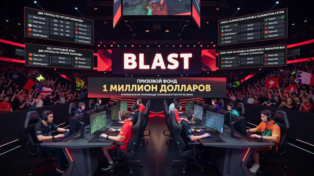 Все, что нужно знать о турнире Blast Slam Dota 2: команды, расписание матчей, призовой фонд и результаты